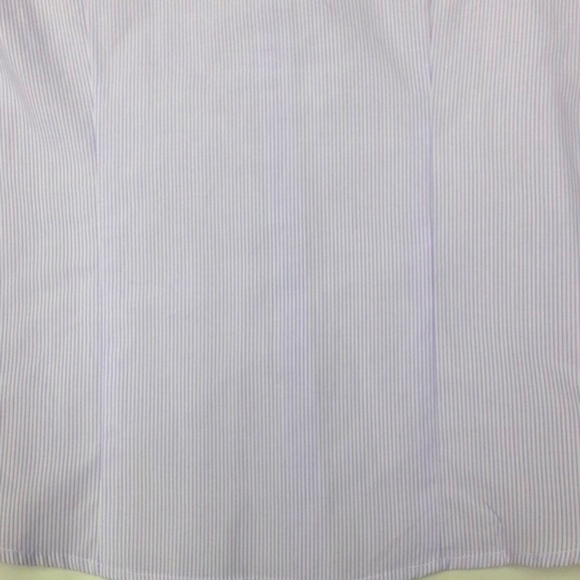 Button Up Shirt Purple Stripe NWT Sz S Embellished Butterfly Issac's Designs - Picture 11 of 13